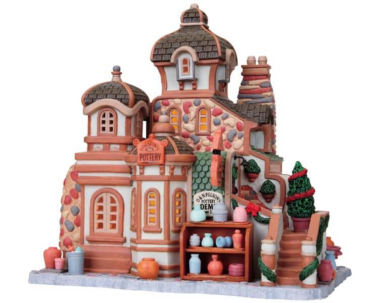 lemax-polson-s-pottery-weihnachtsdorf-geb-ude image 1
