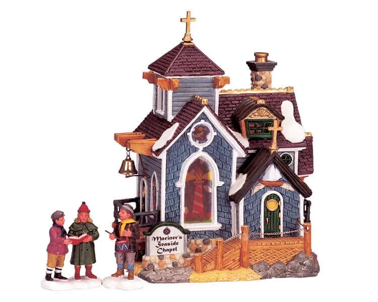 lemax-mariner-s-seaside-chapel-miniatur-kirche image 1