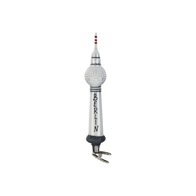 inge-glas-berliner-fernsehturm-wei-glasfigur-19-cm image 1