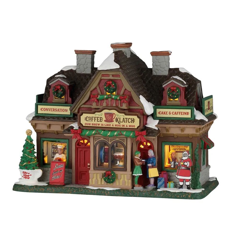 lemax-coffee-klatch-beleuchtetes-miniatur-caf-caddington image 1