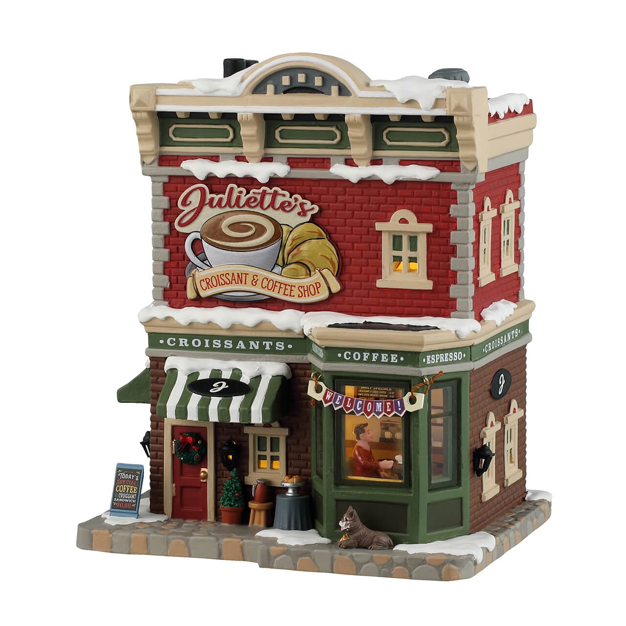 lemax-juliette-s-croissant-coffee-shop-beleuchtetes-miniaturhaus-caddington image 1