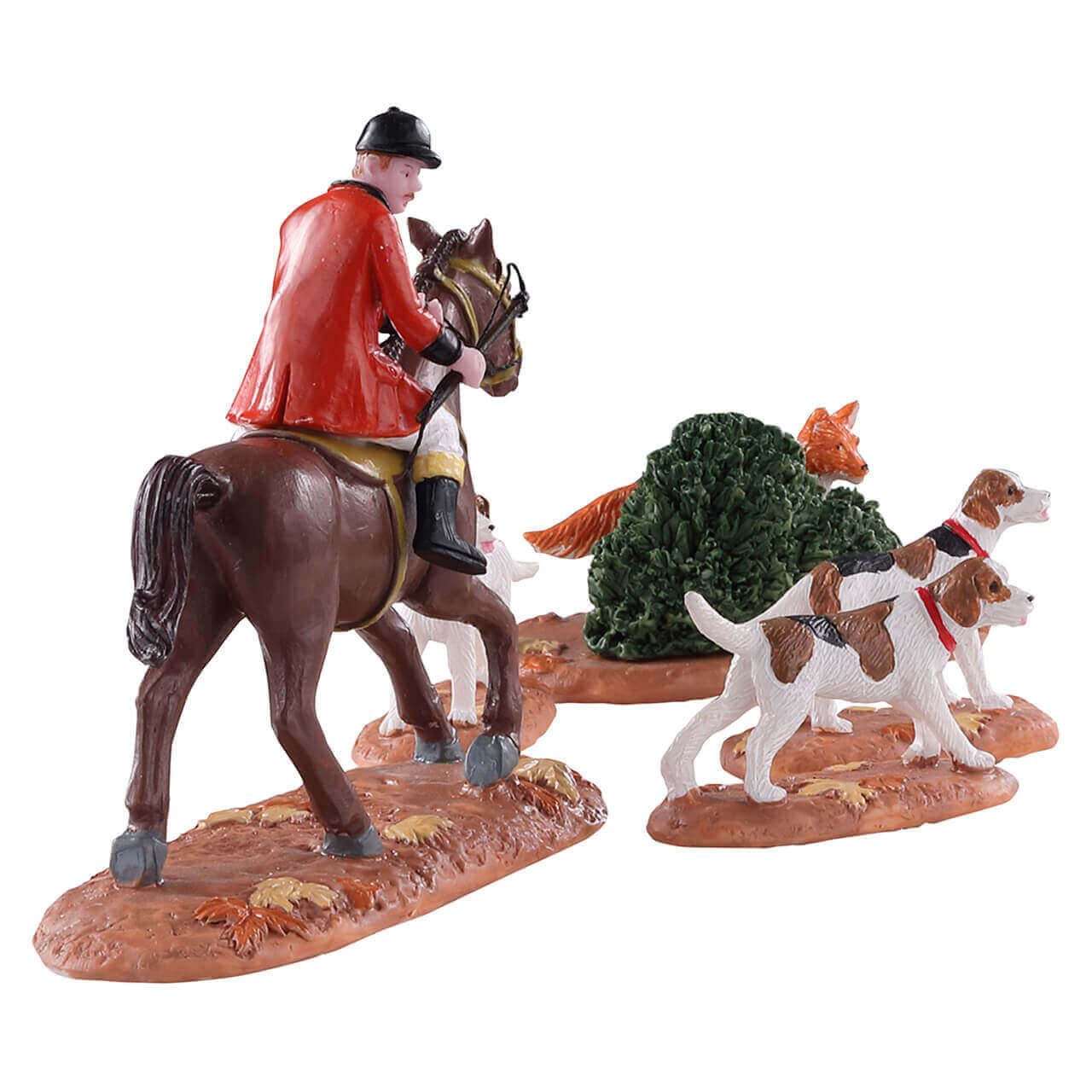 lemax-fox-hunt-caddington-village-figuren-set image 2