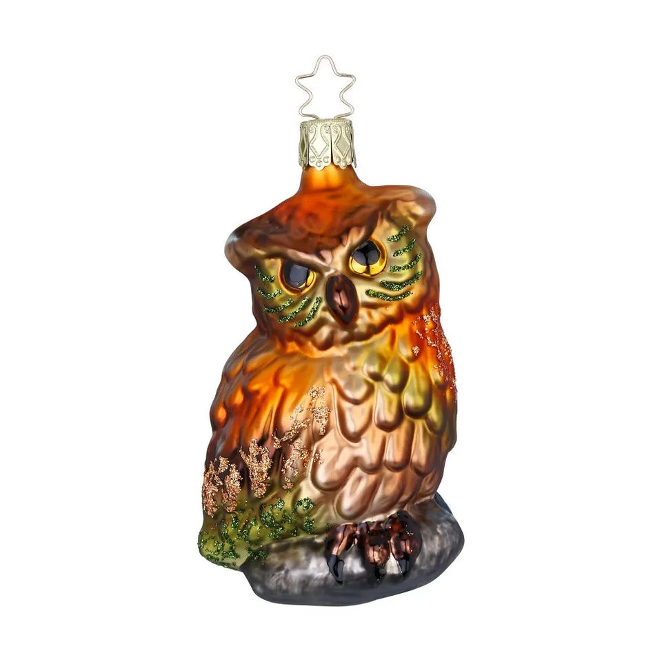 inge-glas-waldeule-christbaumfigur-glas-10-5-cm image 1
