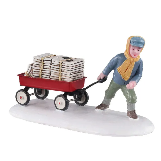 lemax-morning-news-zeitungsjunge-figur image 1
