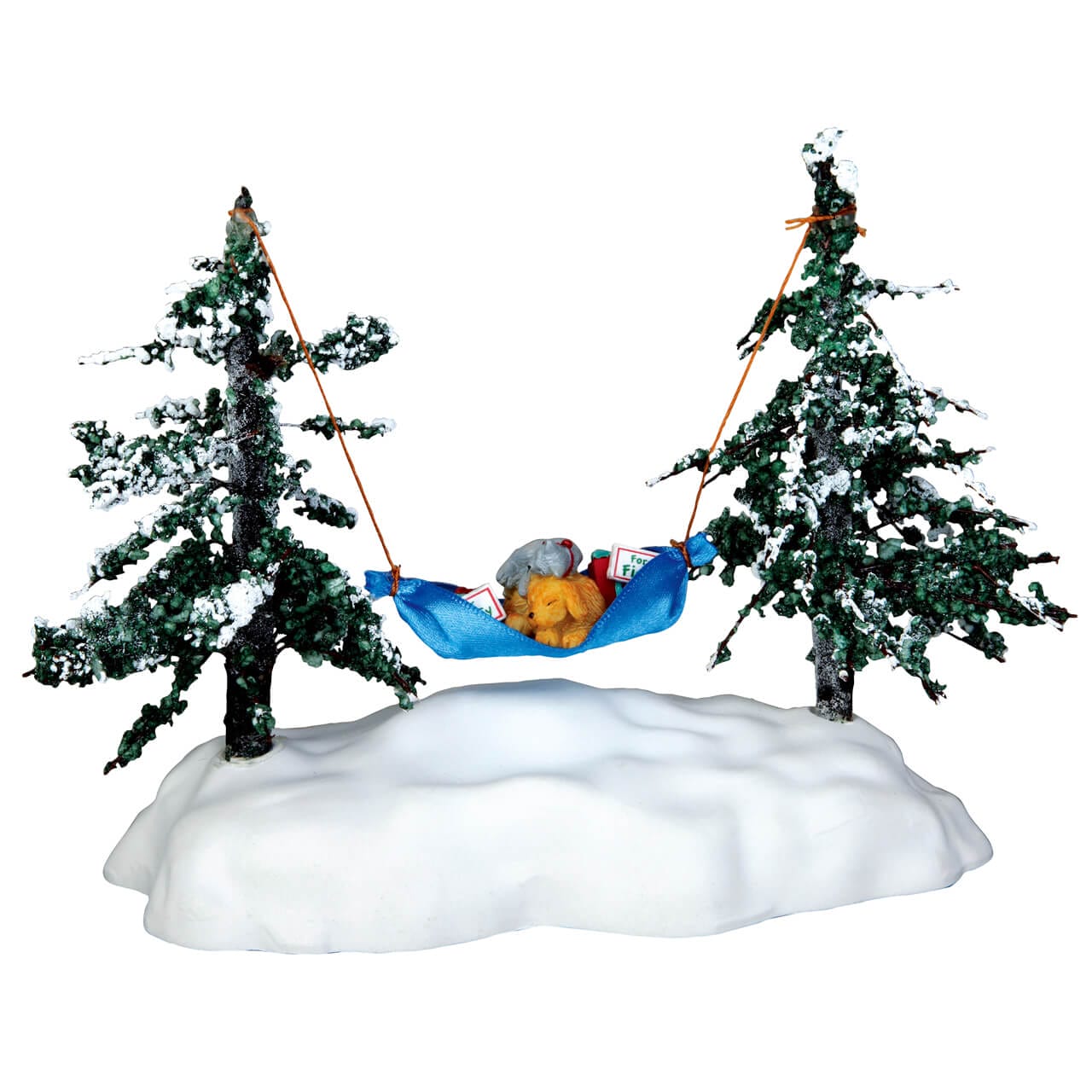lemax-cat-nap-miniatur-figur-katze-hund-h-ngematte image 2