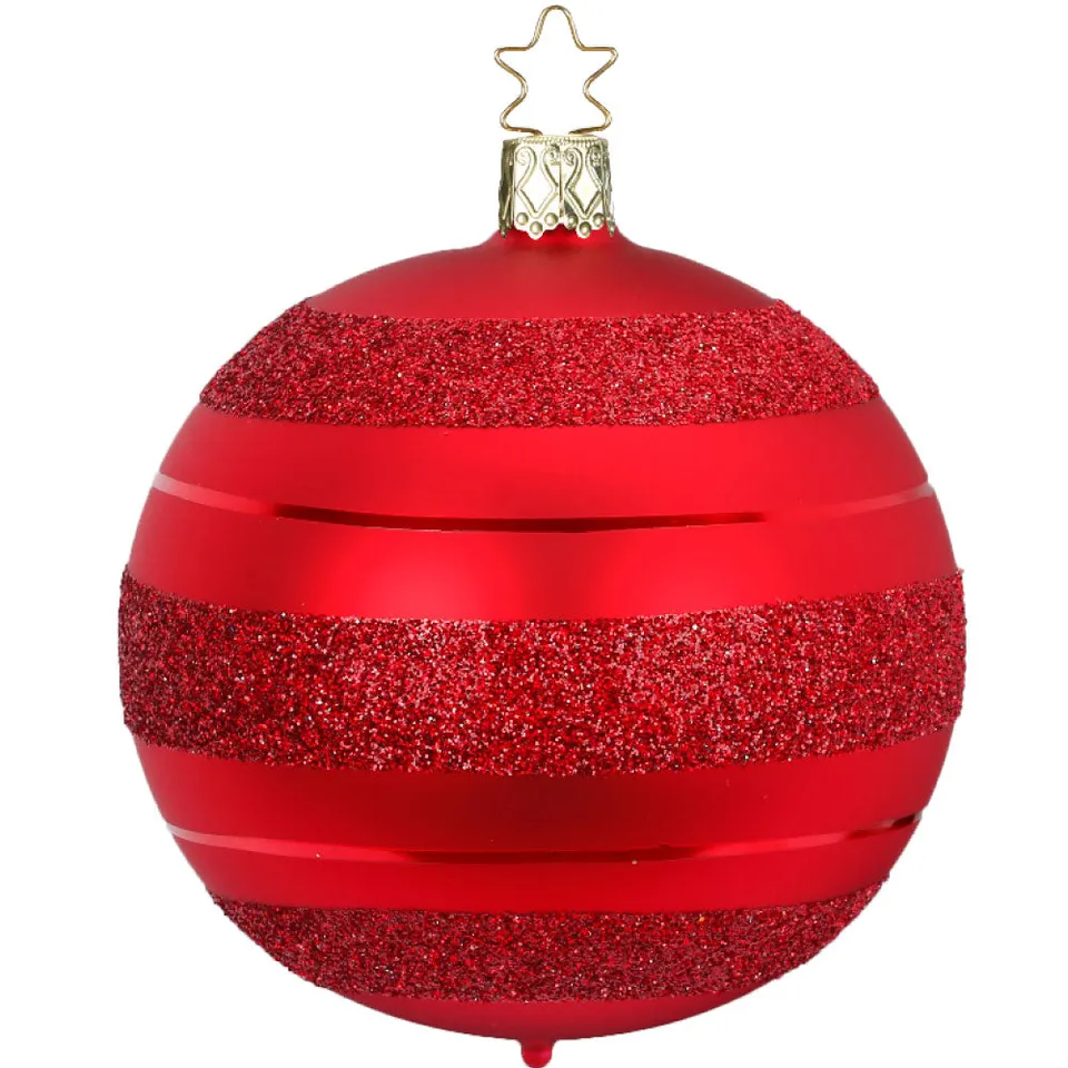 inge-glas-moderne-streifen-christbaumkugel-10-cm image 1