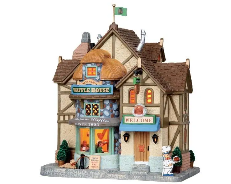 lemax-belgian-waffle-house-beleuchtetes-miniaturhaus-holidays-seasons image 1