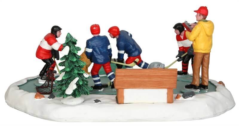 lemax-hockey-tryouts-miniatur-figur image 3