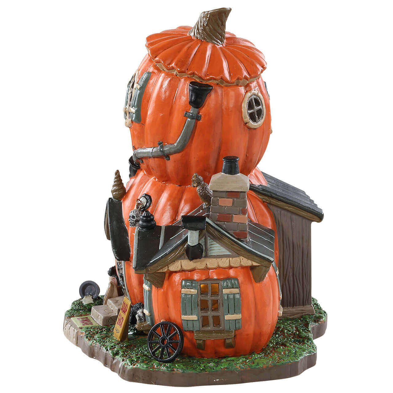 lemax-spooky-town-squash-shack-k-rbis-miniaturhaus image 2