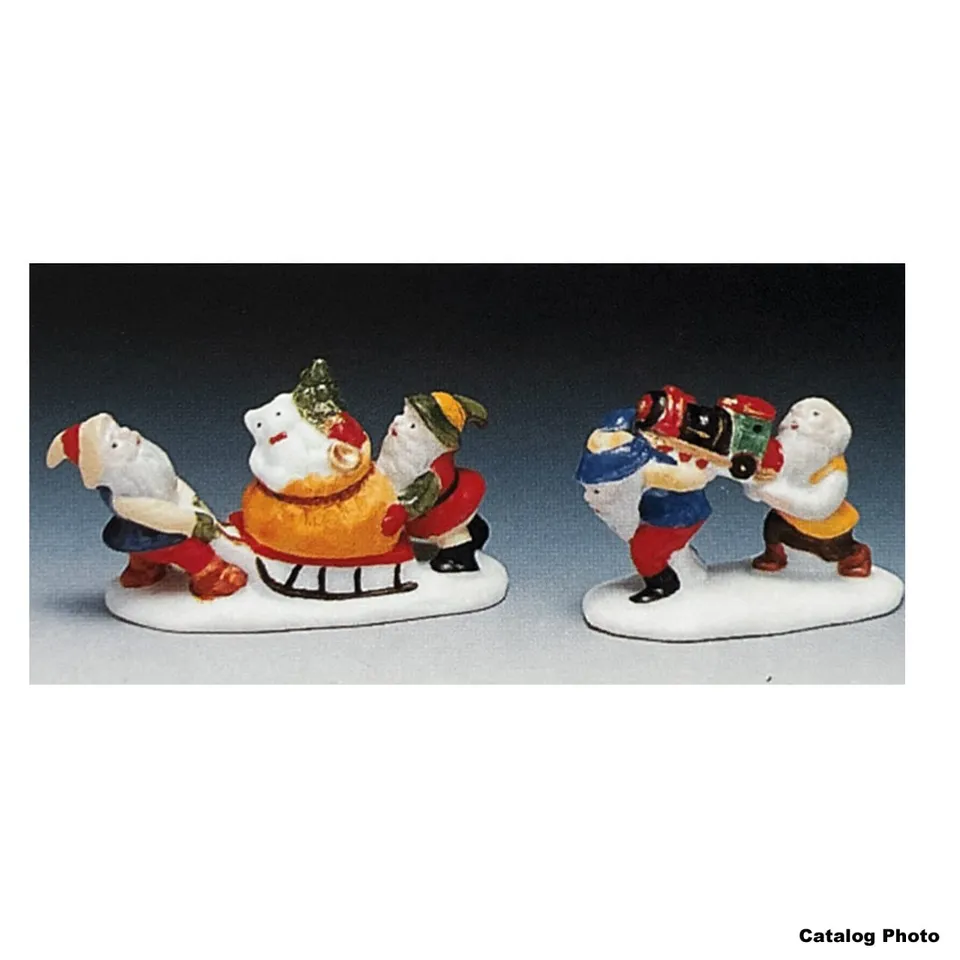 lemax-here-come-the-presents-miniatur-geschenke-szene-holidays-seasons image 1