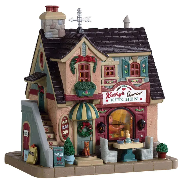 lemax-kathy-s-quaint-kitchen-beleuchtetes-miniatur-geb-ude image 1