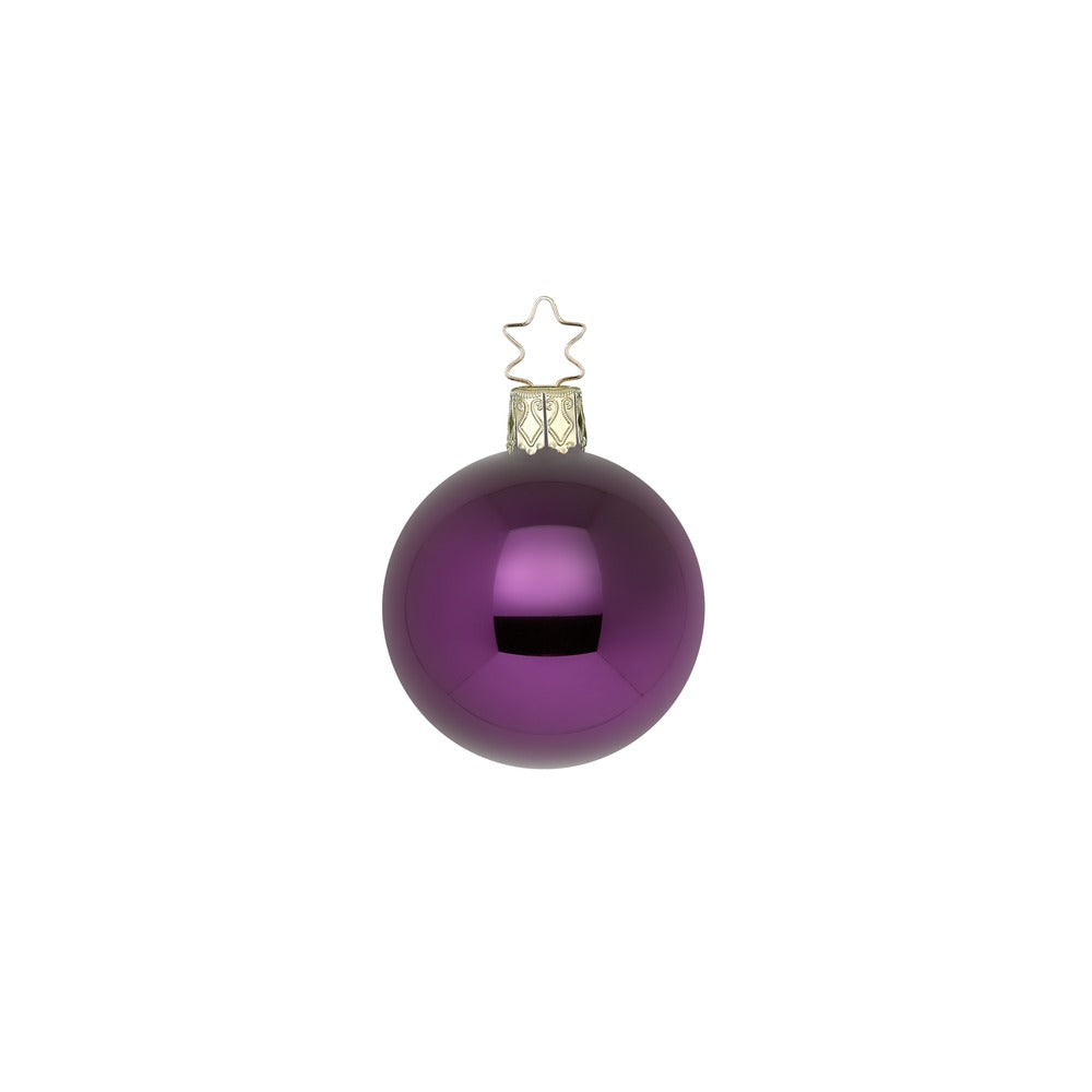 inge-glas-kugeln-christbaumkugeln-6-cm-royalviolett-glanz image 1