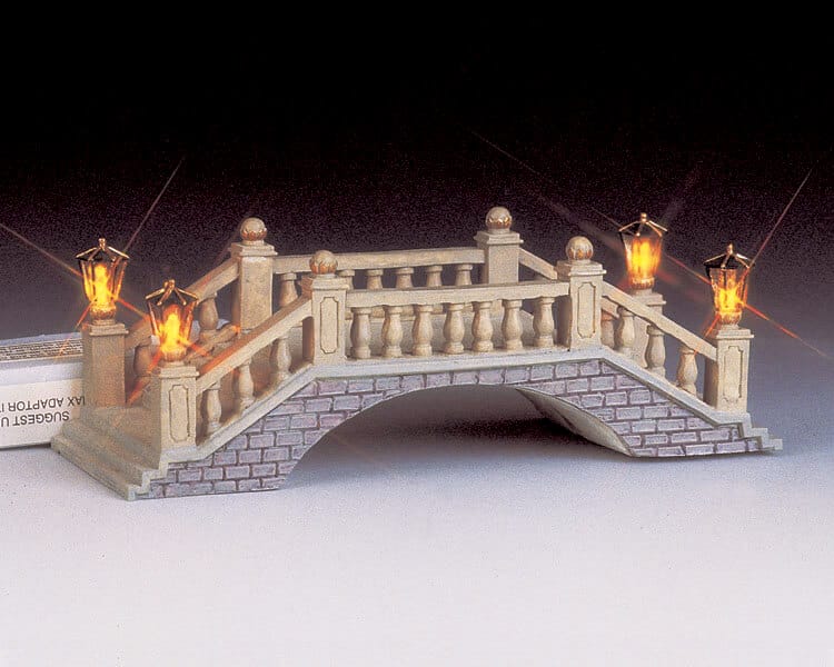 lemax-lighted-somerset-foot-bridge-beleuchtete-br-cke image 1