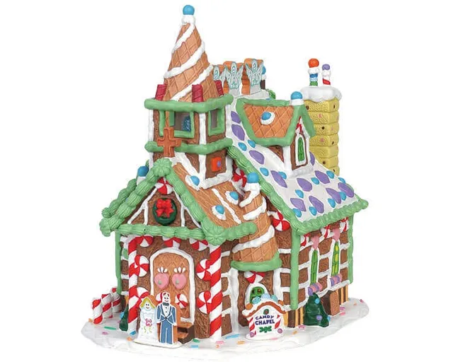 lemax-candy-chapel-sugar-n-spice-kapelle-miniaturhaus image 1