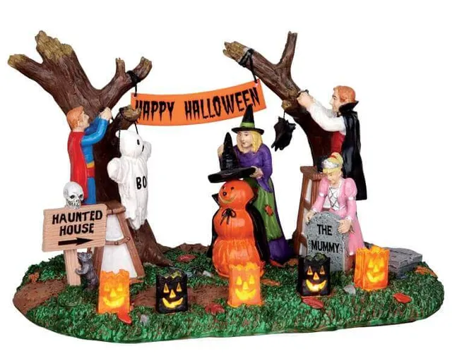 lemax-decorating-for-halloween-figuren-set image 1
