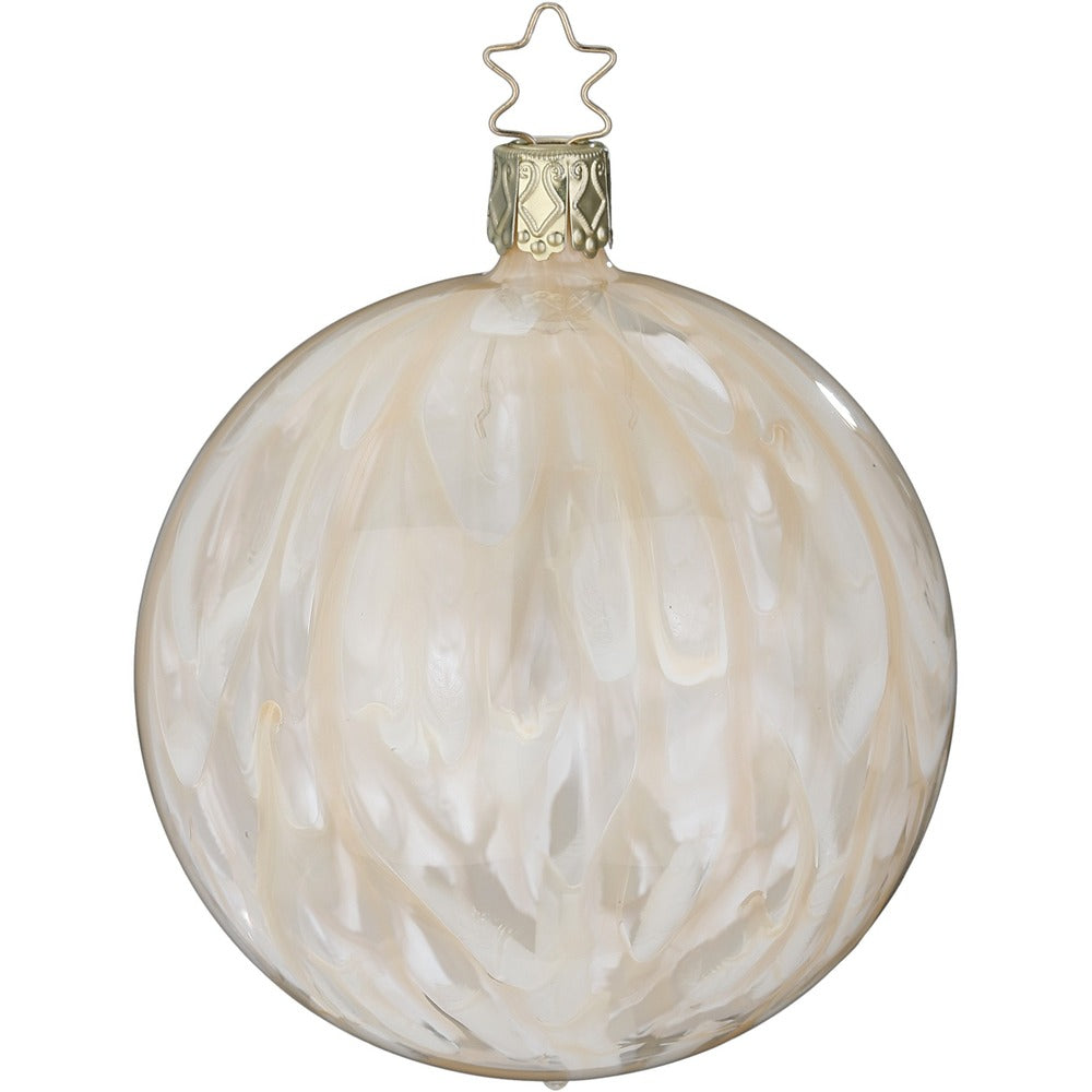inge-glas-farbsymphonie-christbaumkugel-10-cm-cremefarbener-glasbaumschmuck-aus- image 1