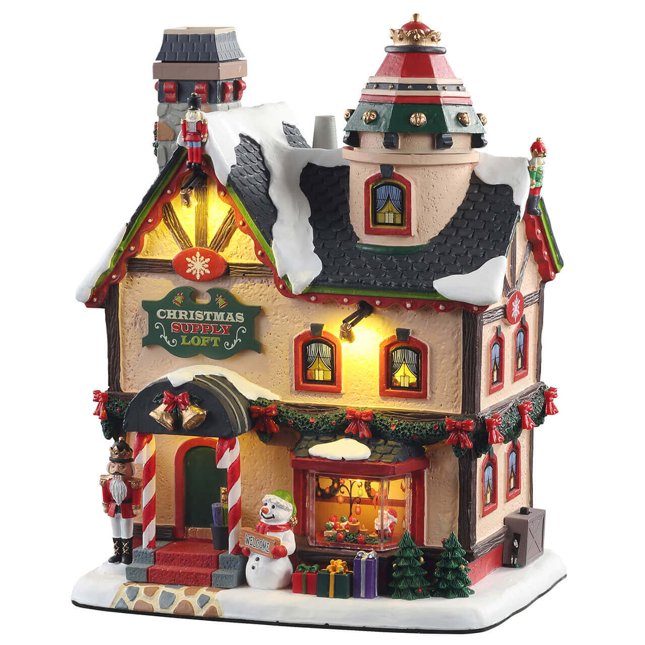 lemax-christmas-supply-loft-beleuchtetes-weihnachtsdorf-kaufhaus-caddington image 1