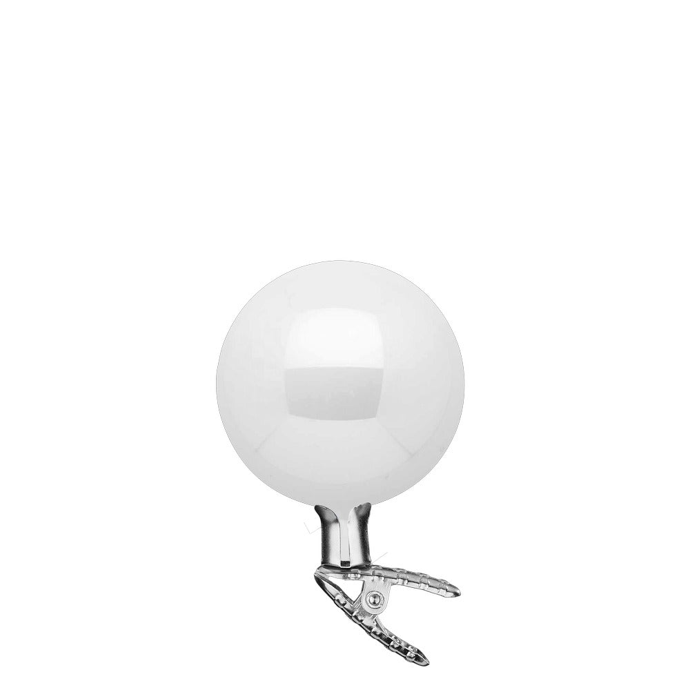inge-glas-kugeln-auf-clip-christbaumkugel-porzellanwei-opal-8-cm image 1