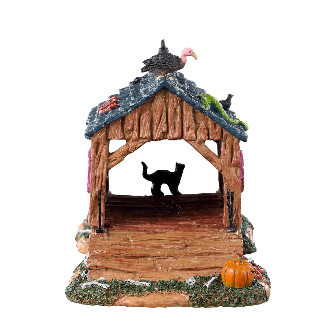 lemax-creepy-covered-bridge-spooky-town-miniaturbr-cke image 2
