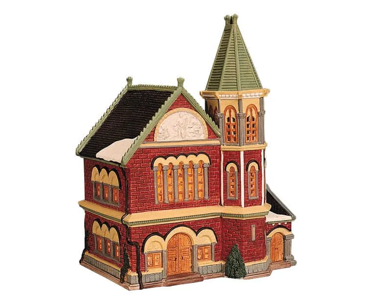 lemax-covenant-church-beleuchtete-kirche image 1
