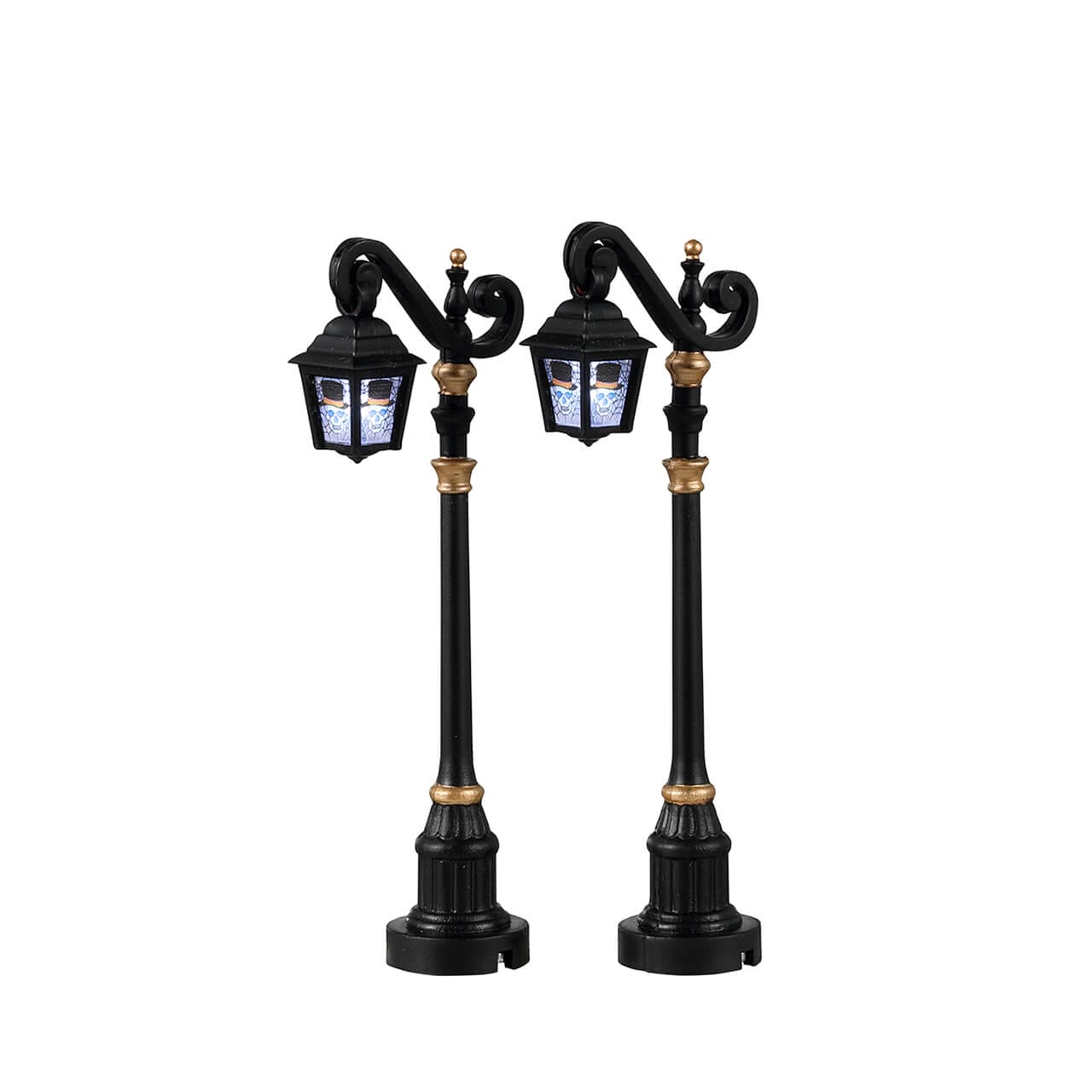 lemax-skeleton-deco-lamp-spooky-town-stra-enlaternen-2er-set image 1