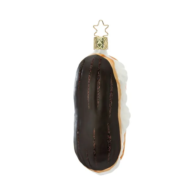 inge-glas-schoko-eclair-christbaumkugel-aus-glas-11-5-cm image 1