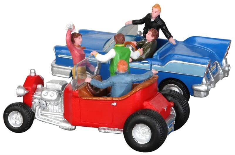 lemax-drag-race-miniaturfigur-action-szene image 3