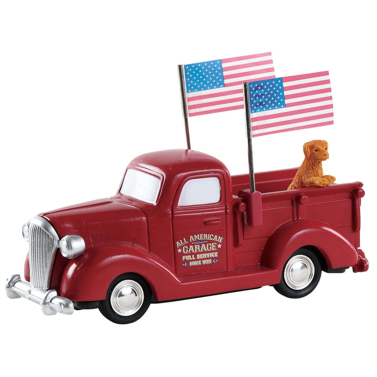 lemax-vintage-truck-weihnachtsdorf-deko-fahrzeug image 1