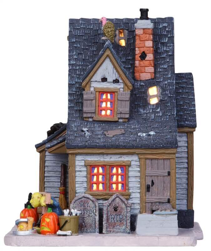 lemax-grimsley-s-house-of-halloween-decor-spooky-town image 3