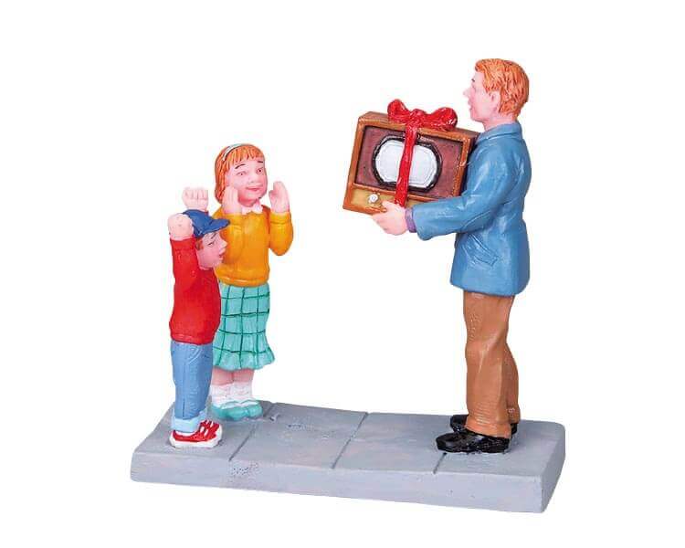 lemax-our-first-tv-set-miniatur-fernseher-f-r-weihnachtsd-rfer image 2