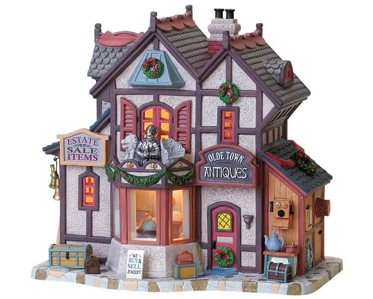 lemax-olde-town-antiques-miniaturhaus image 1