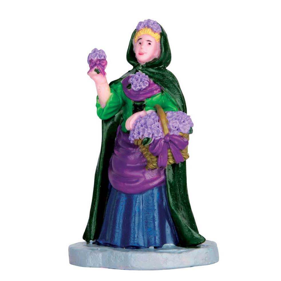lemax-violet-vendor-miniatur-figur-caddington image 1