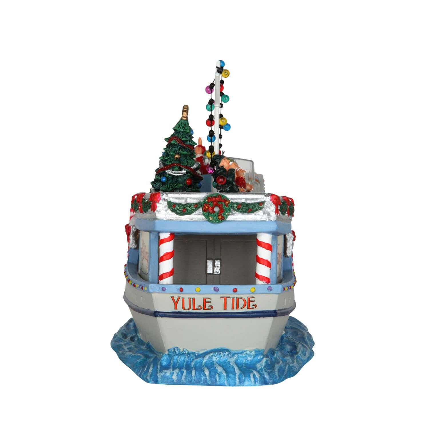 lemax-the-yule-tide-yacht-miniatur-szene image 4