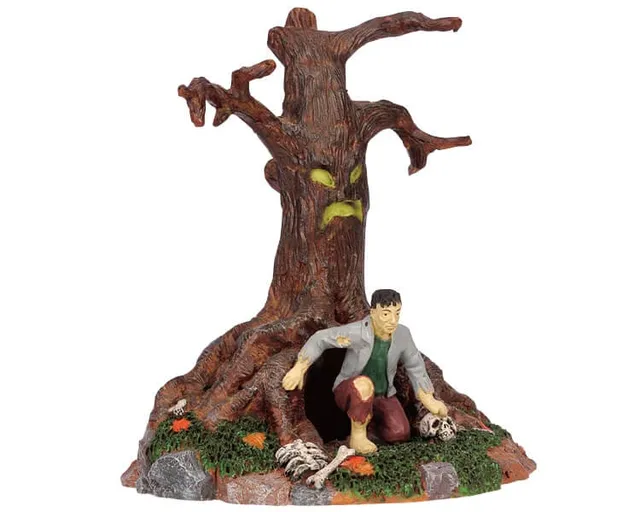 lemax-the-zombie-s-lair-spooky-town-grusel-versteck image 1