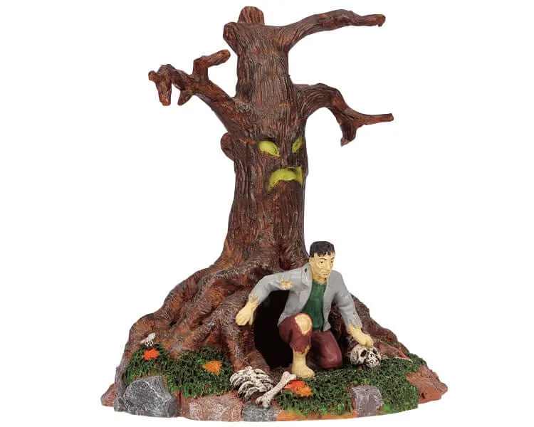 lemax-the-zombie-s-lair-spooky-town-grusel-versteck image 1