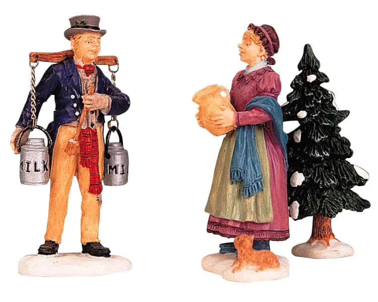 lemax-christmas-morning-delivery-miniatur-figur image 1