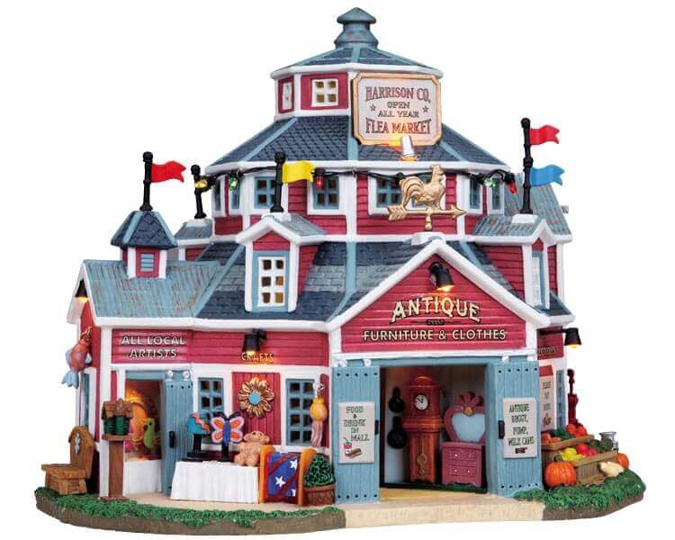 lemax-harrison-co-flea-market-miniaturhaus-tr-delmarkt image 1