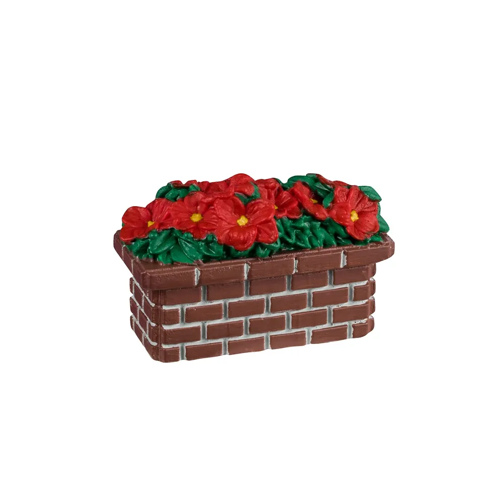 lemax-poinsettia-planter-miniatur-weihnachtsstern-im-topf image 1
