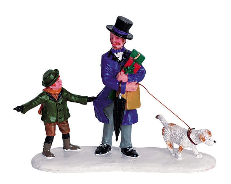lemax-hectic-holidays-miniaturfigur-f-r-weihnachtsdorf image 1