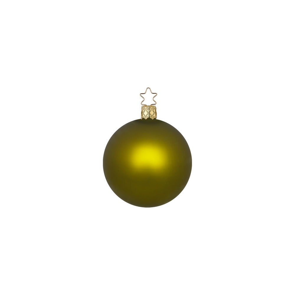 inge-glas-manufaktur-christbaumkugeln-efeu-matt-6-cm-glaskugeln-aus-glas-gr-n image 2