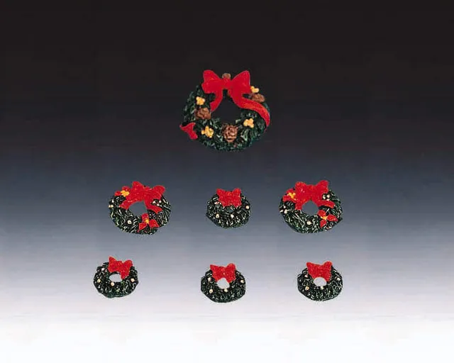 lemax-wreaths-mini-kr-nze-deko-accessoire image 1