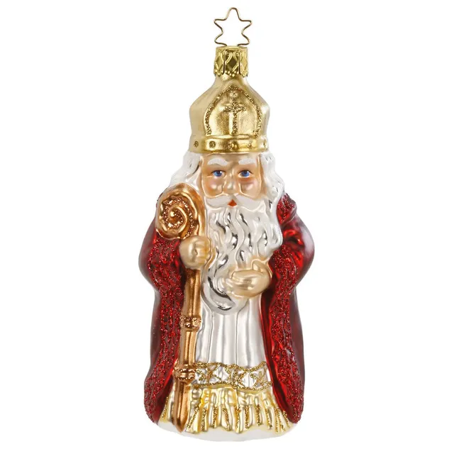 inge-glas-sankt-nikolaus-glasfigur-anh-nger-13-5-cm image 1