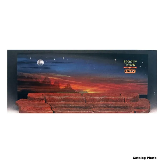 lemax-spooky-town-4-ft-halloween-kulisse-deko-hintergrund image 1