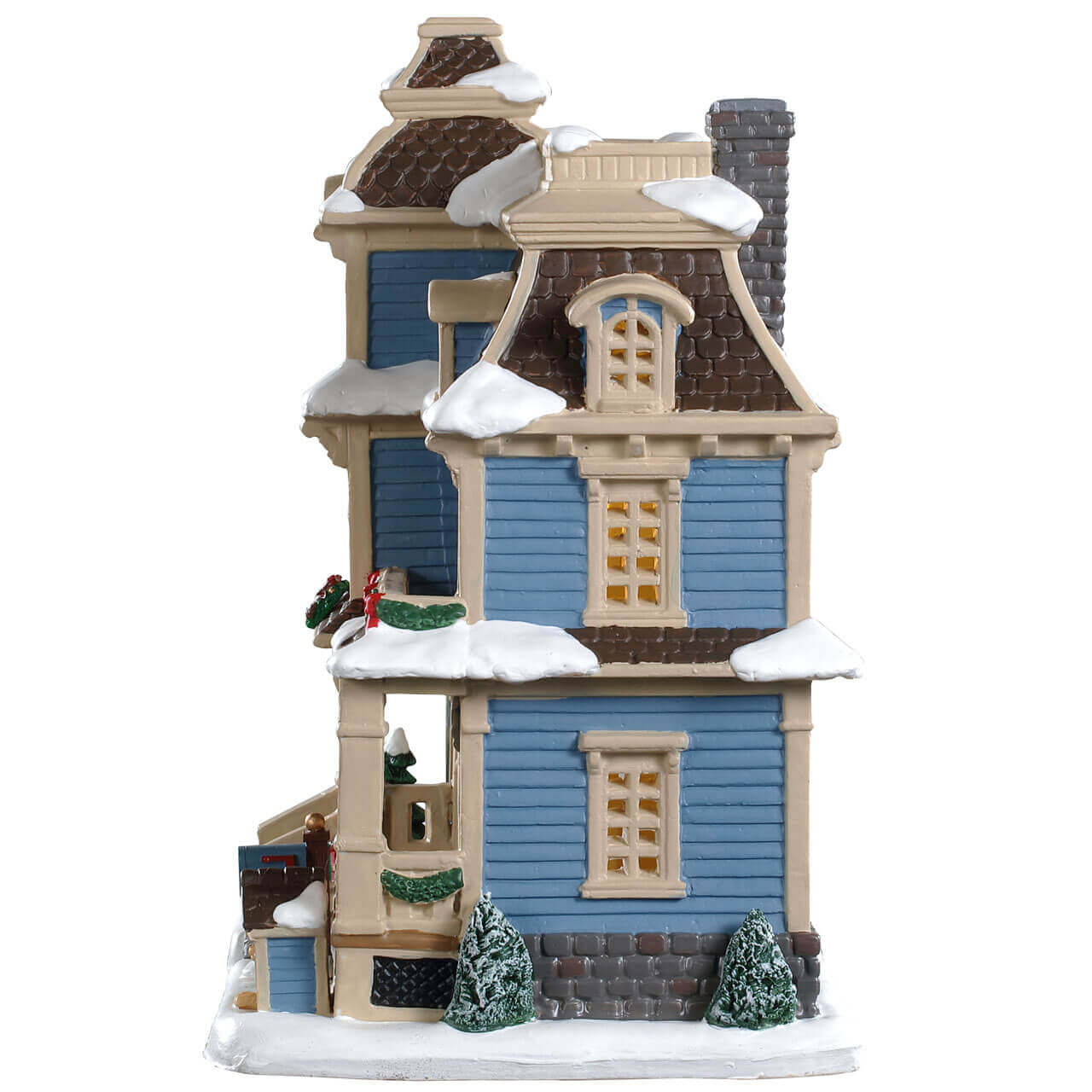 lemax-lawson-residence-weihnachtshaus-mit-beleuchtung-f-r-weihnachtsd-rfer image 2
