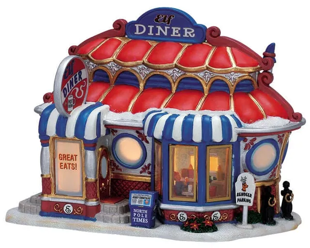 lemax-elf-diner-beleuchtetes-miniaturhaus image 1