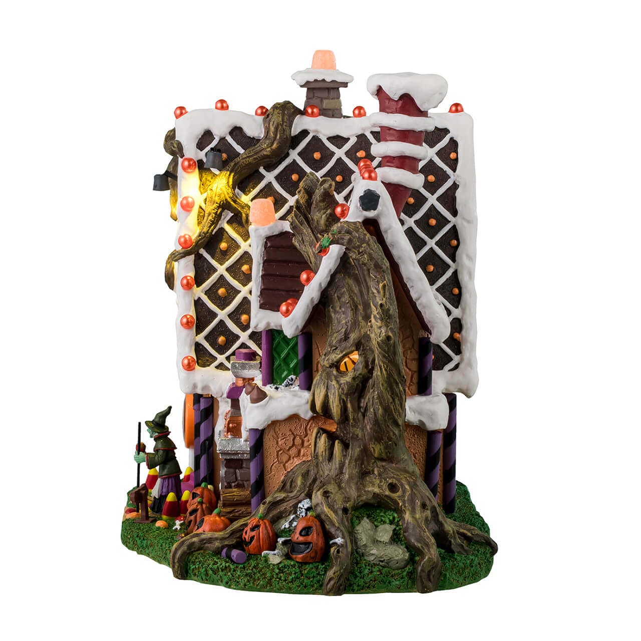lemax-the-candy-witch-cottage-spooky-town-haus image 3