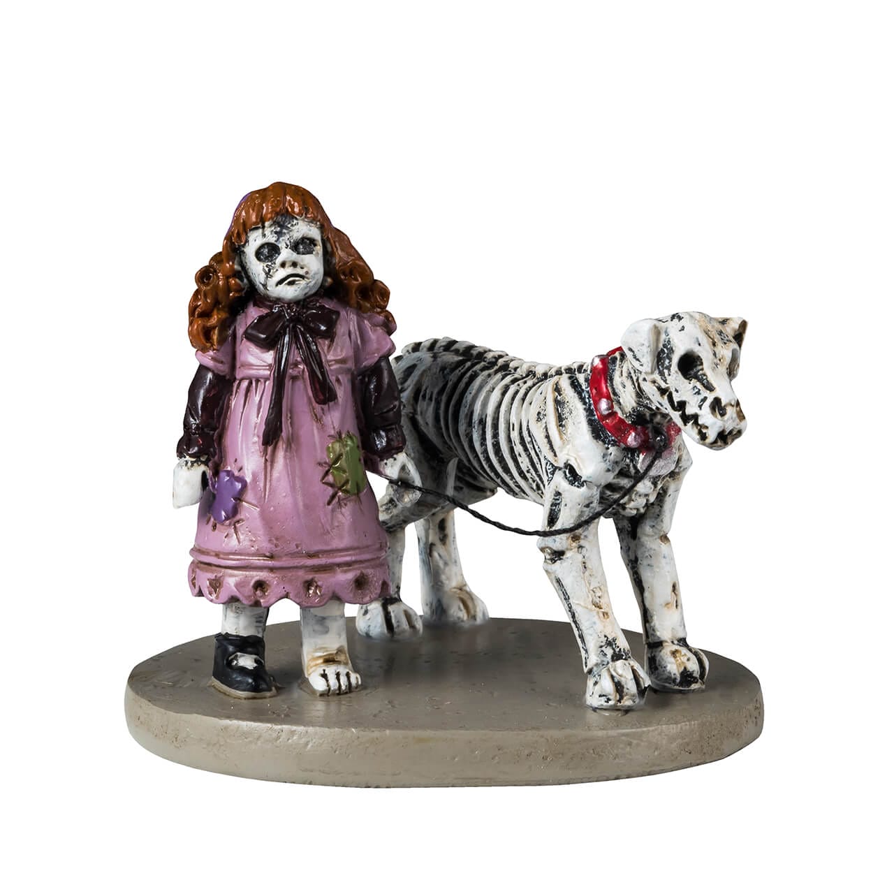 lemax-creepy-doll-dog-spooky-town-miniaturfigur image 1