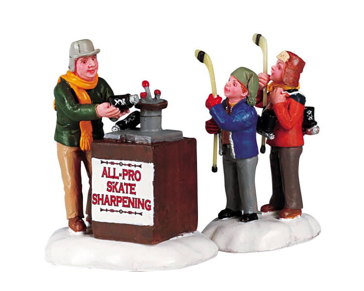 lemax-skate-sharpener-weihnachtsdorf-figur image 1
