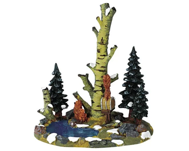 lemax-nosey-squirrels-miniaturfigur-eichh-rnchen image 1