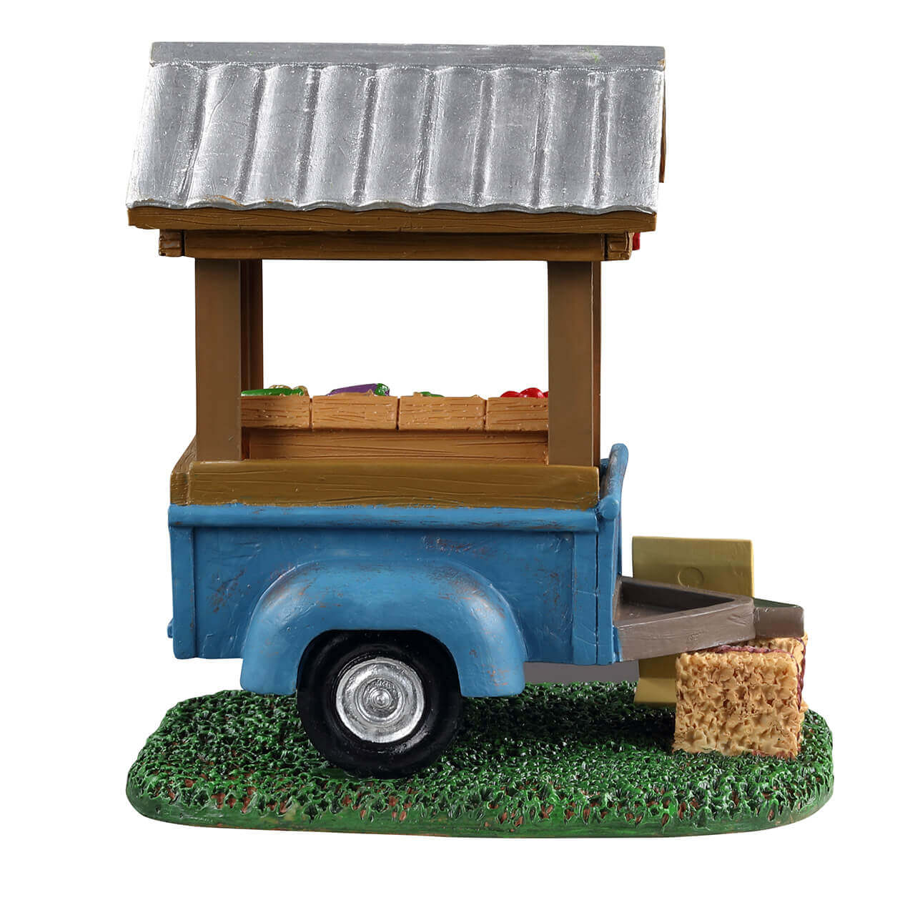 lemax-farm-fresh-vegetable-trailer-miniatur-harvest-crossing image 4